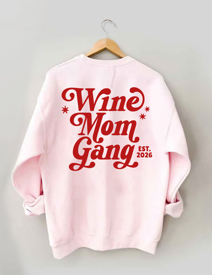 OndineStudios Wine Moms Gang Sweatshirt