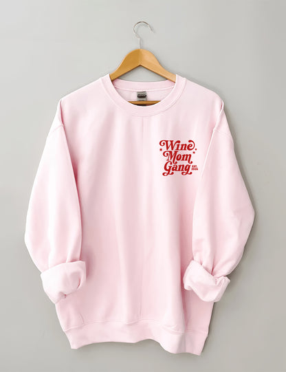 OndineStudios Wine Moms Gang Sweatshirt