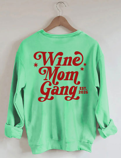 OndineStudios Wine Moms Gang Sweatshirt