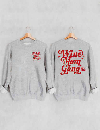 OndineStudios Wine Moms Gang Sweatshirt