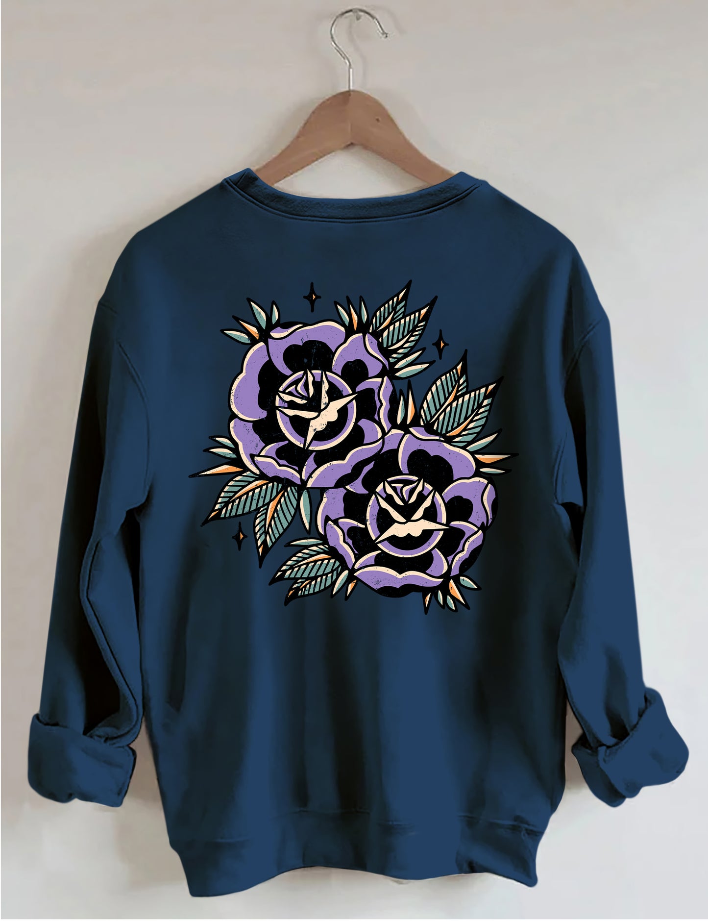 OndineStudios Floral Grunge Sweatshirt