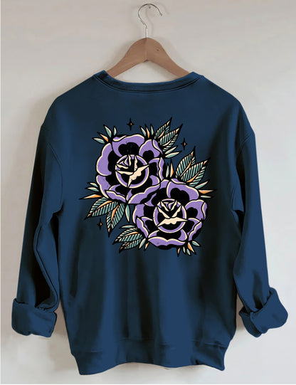 OndineStudios Floral Grunge Sweatshirt