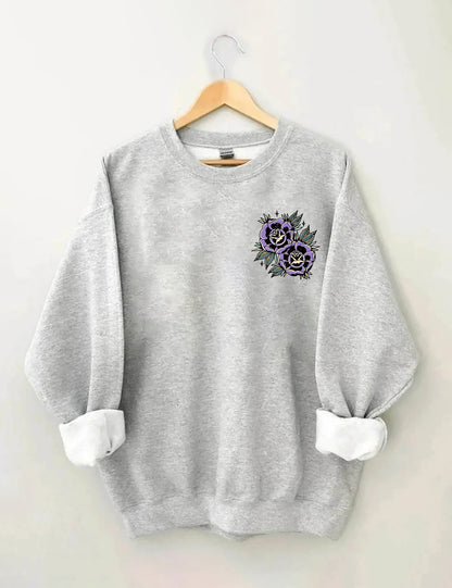 OndineStudios Floral Grunge Sweatshirt