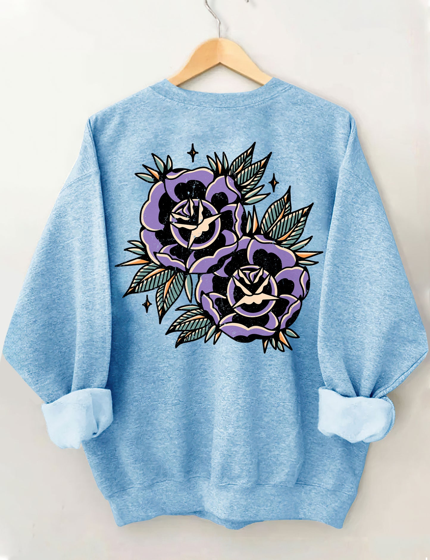 OndineStudios Floral Grunge Sweatshirt