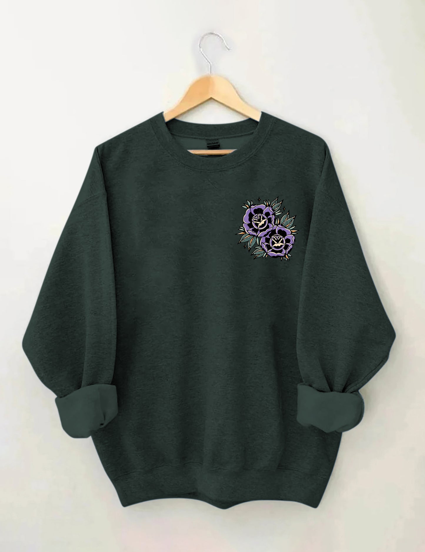 OndineStudios Floral Grunge Sweatshirt