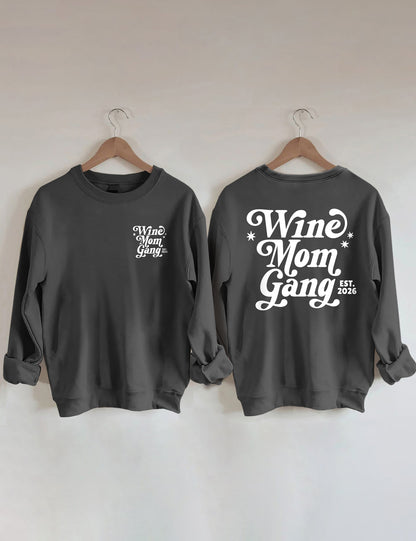 OndineStudios Wine Moms Gang Sweatshirt