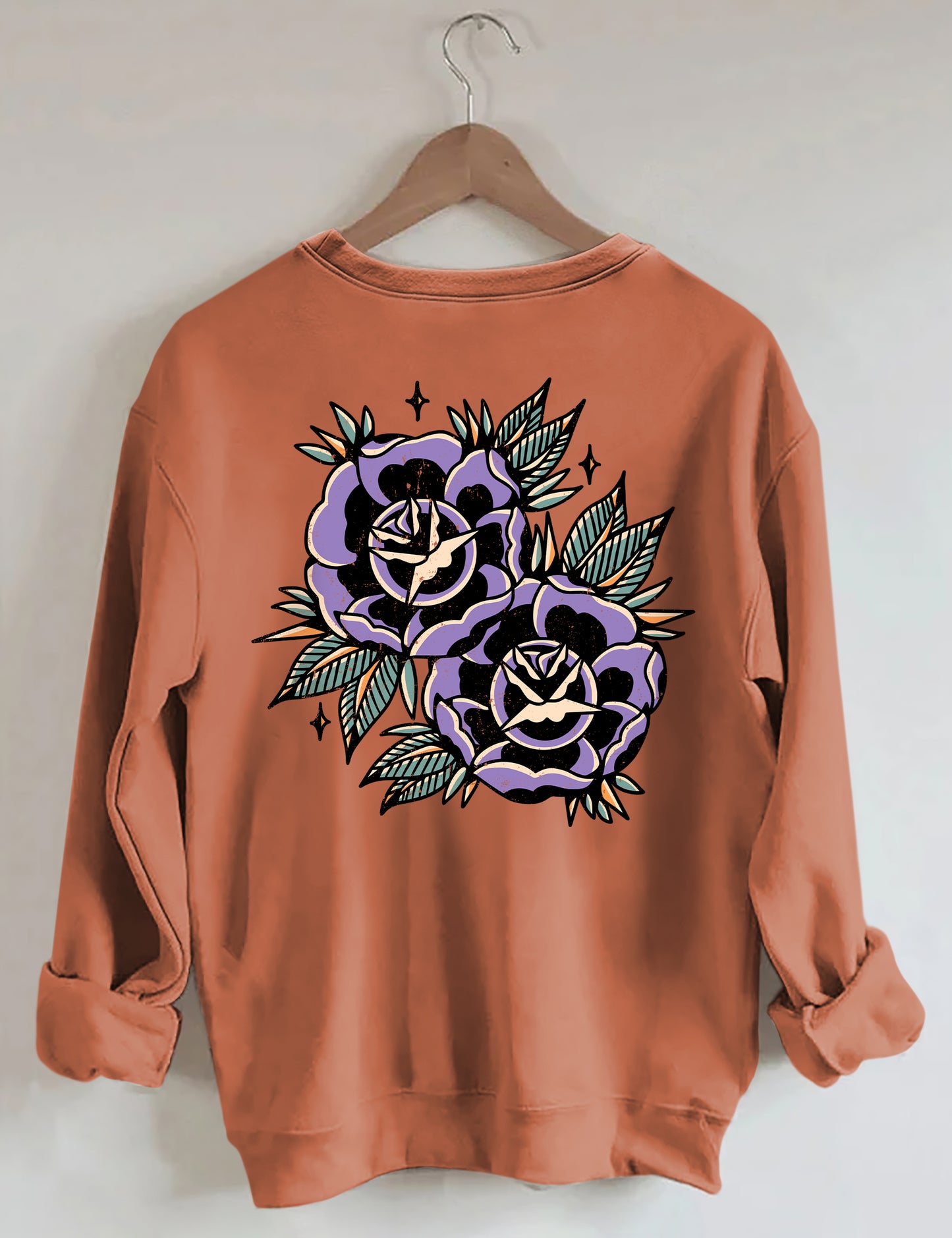 OndineStudios Floral Grunge Sweatshirt