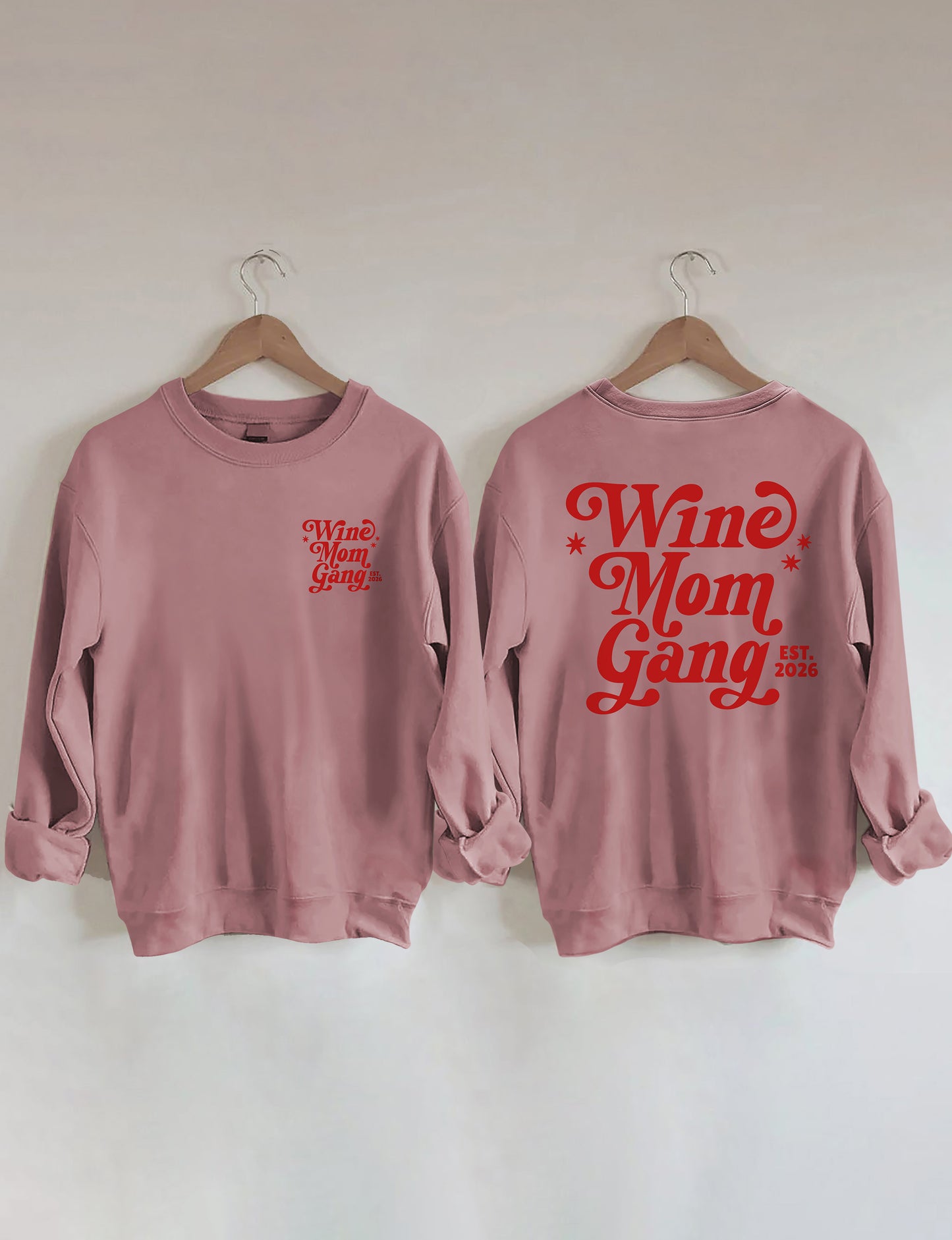 OndineStudios Wine Moms Gang Sweatshirt