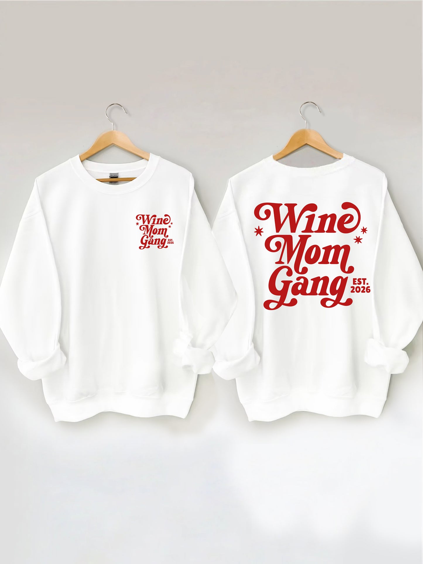 OndineStudios Wine Moms Gang Sweatshirt
