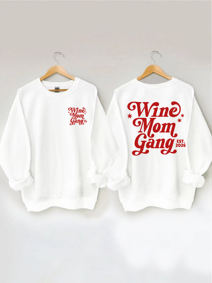 OndineStudios Wine Moms Gang Sweatshirt