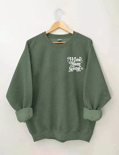 OndineStudios Wine Moms Gang Sweatshirt
