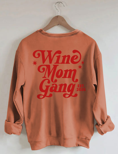 OndineStudios Wine Moms Gang Sweatshirt