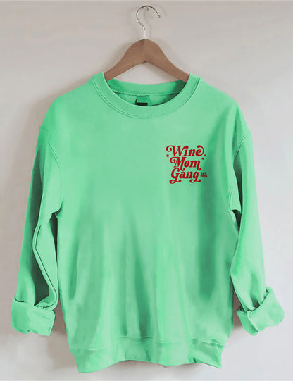 OndineStudios Wine Moms Gang Sweatshirt