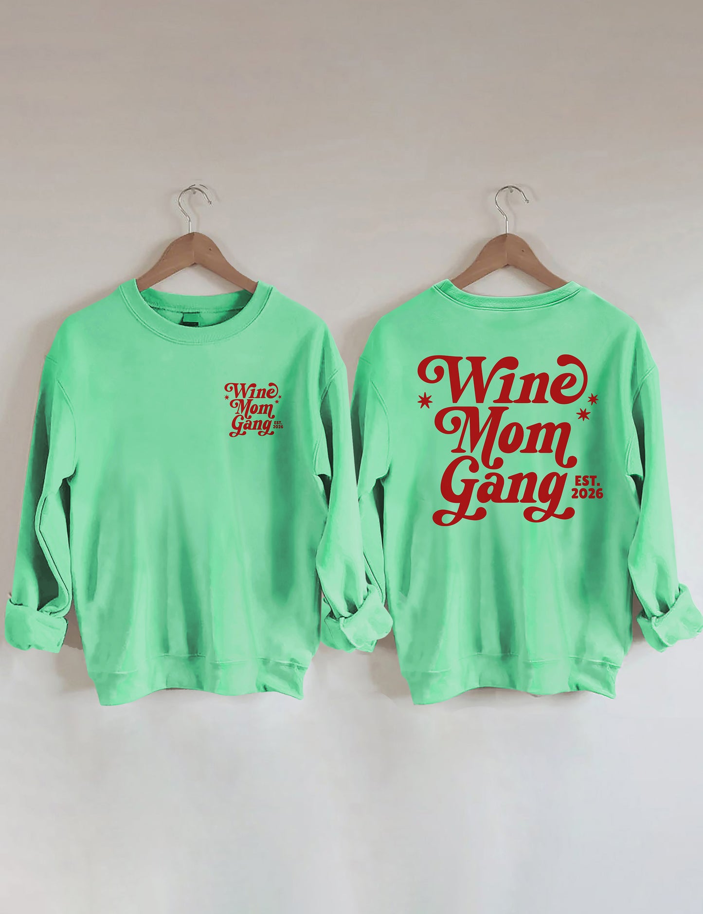 OndineStudios Wine Moms Gang Sweatshirt