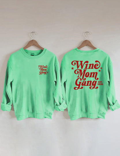 OndineStudios Wine Moms Gang Sweatshirt