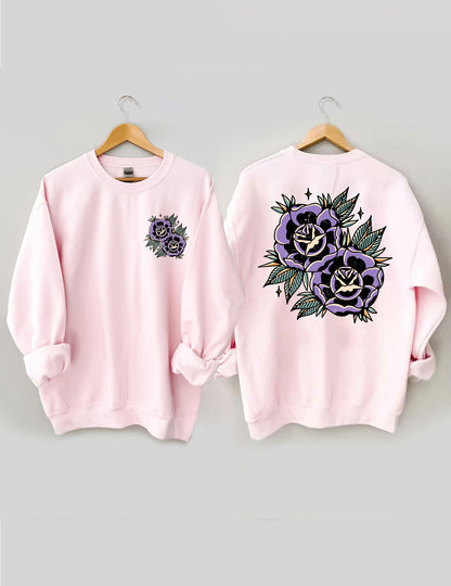 OndineStudios Floral Grunge Sweatshirt