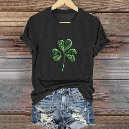 OndineStudios Women's St. Patrick's Day Printed Short-sleeve T-shirt