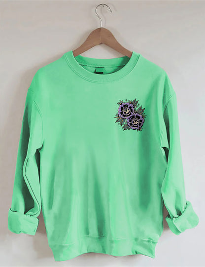 OndineStudios Floral Grunge Sweatshirt