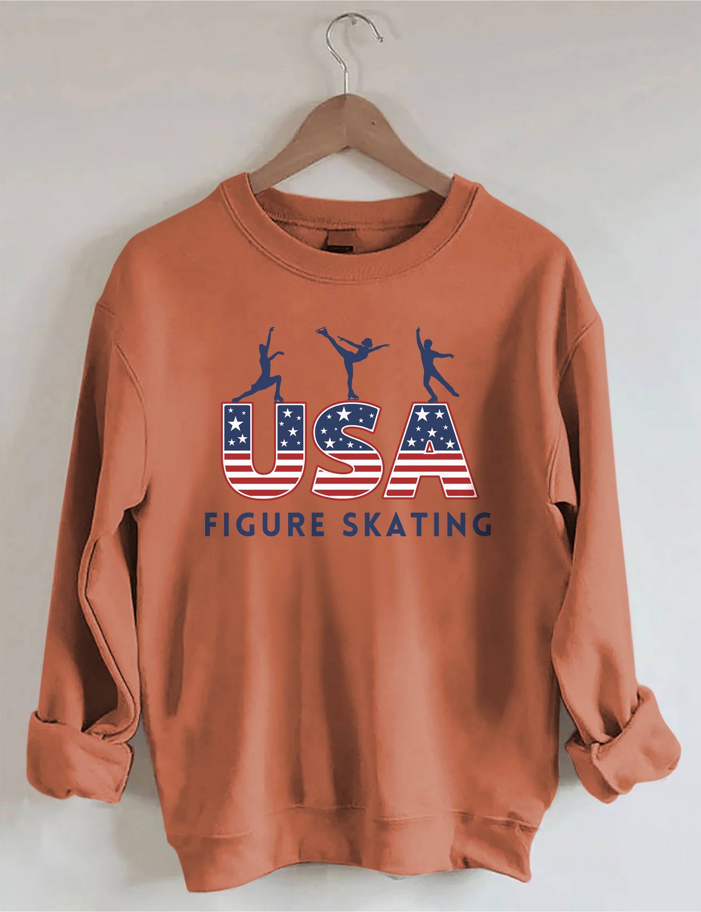 OndineStudios USA Figure Skater Sweatshirt