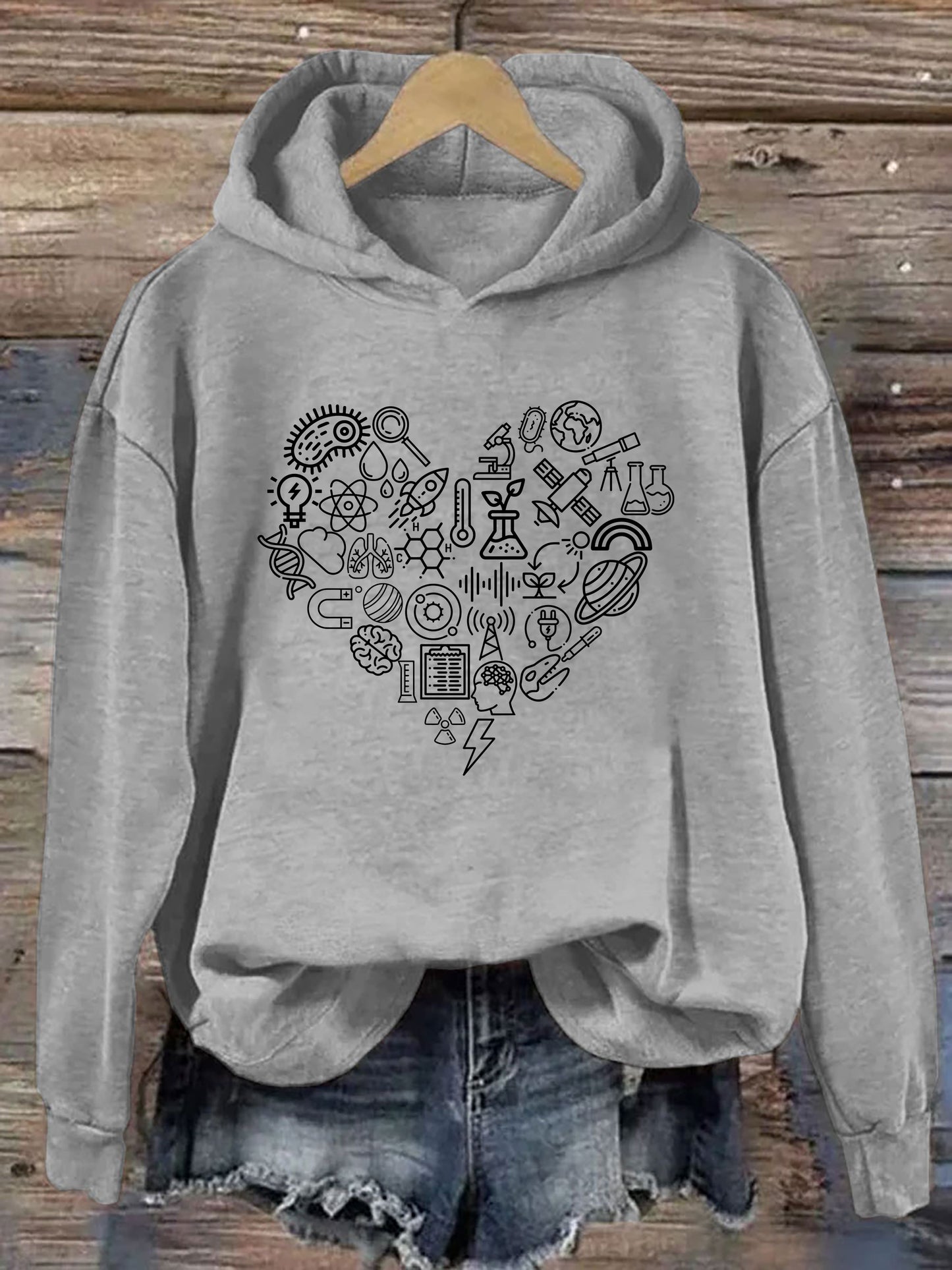OndineStudios Science Love Hoodie