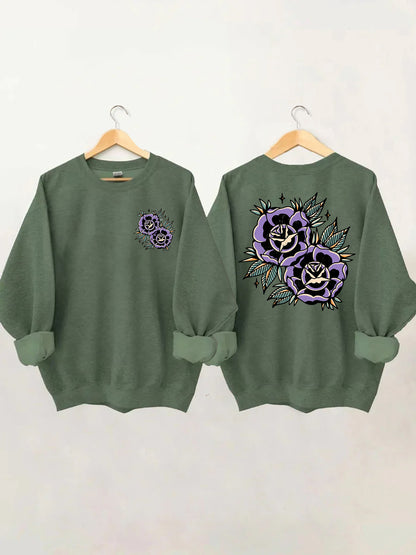 OndineStudios Floral Grunge Sweatshirt