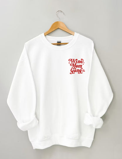 OndineStudios Wine Moms Gang Sweatshirt