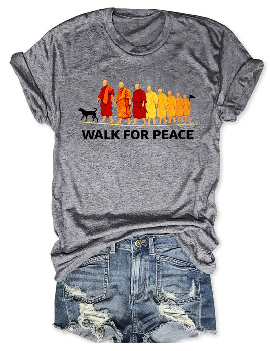OndineStudios Walk For Peace T-shirt