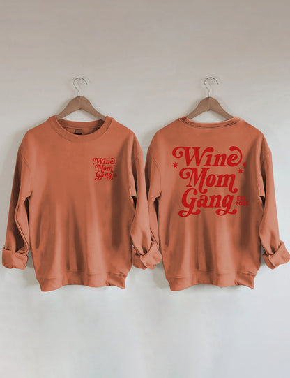 OndineStudios Wine Moms Gang Sweatshirt