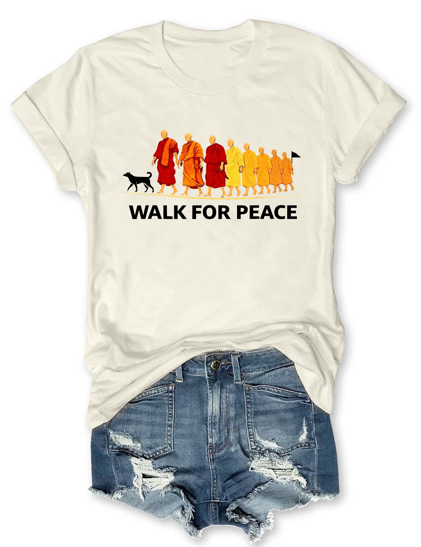 OndineStudios Walk For Peace T-shirt
