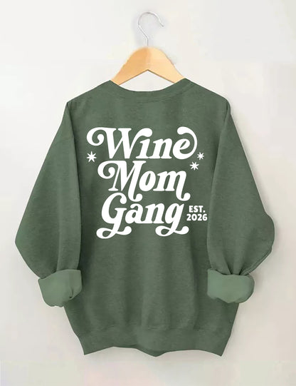 OndineStudios Wine Moms Gang Sweatshirt