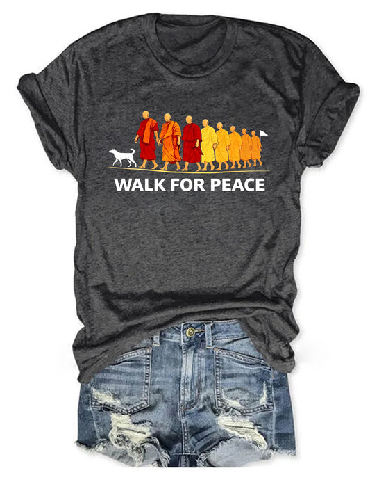 OndineStudios Walk For Peace T-shirt
