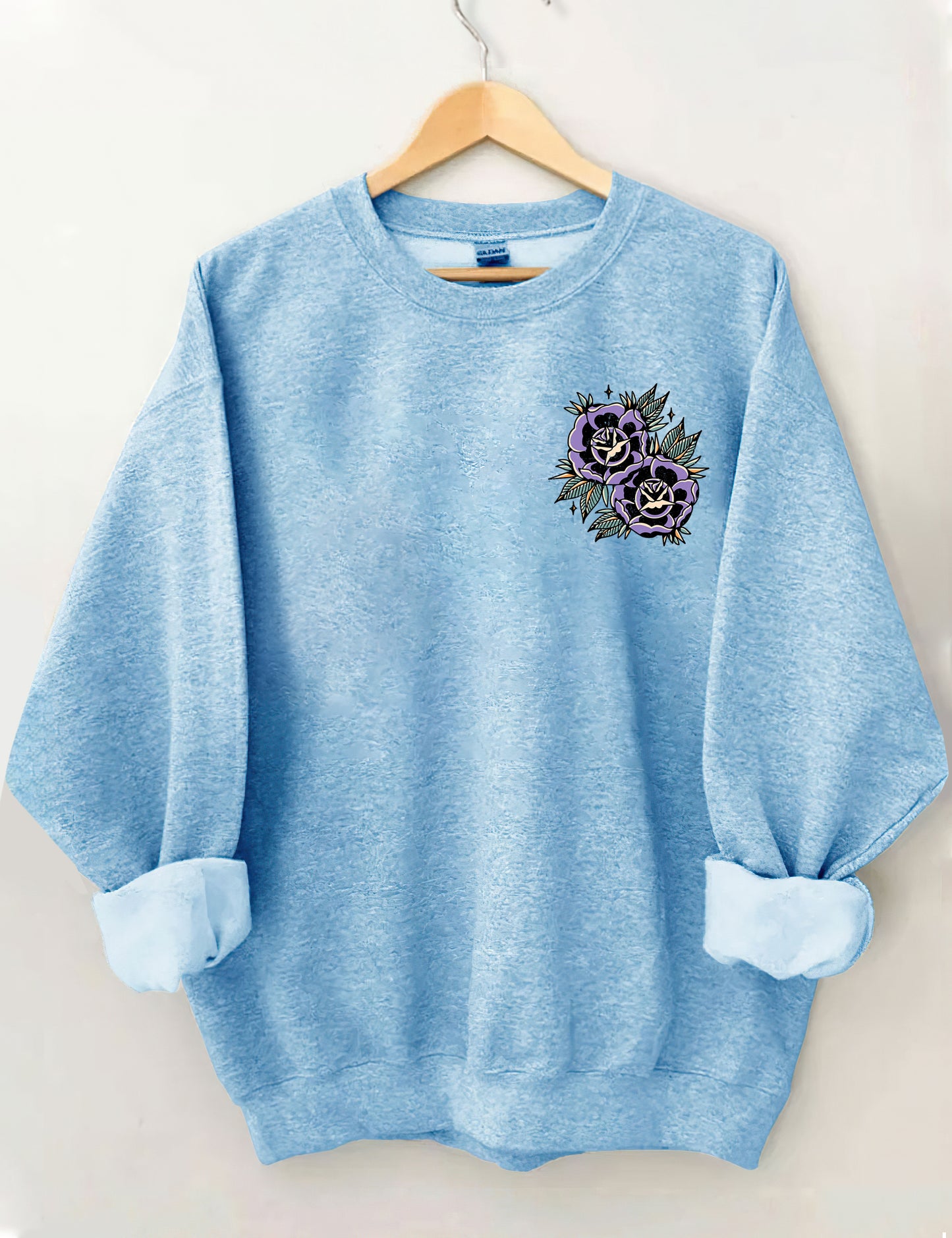 OndineStudios Floral Grunge Sweatshirt