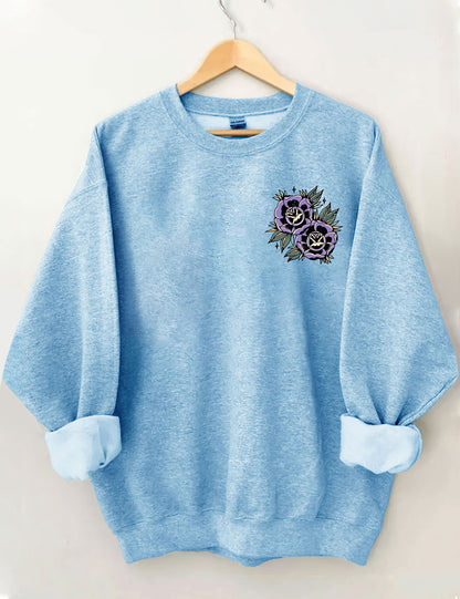 OndineStudios Floral Grunge Sweatshirt