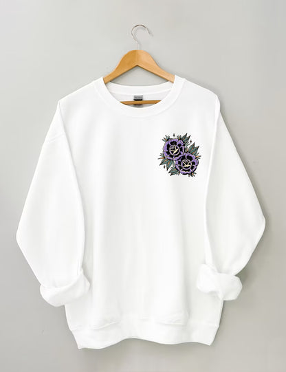 OndineStudios Floral Grunge Sweatshirt