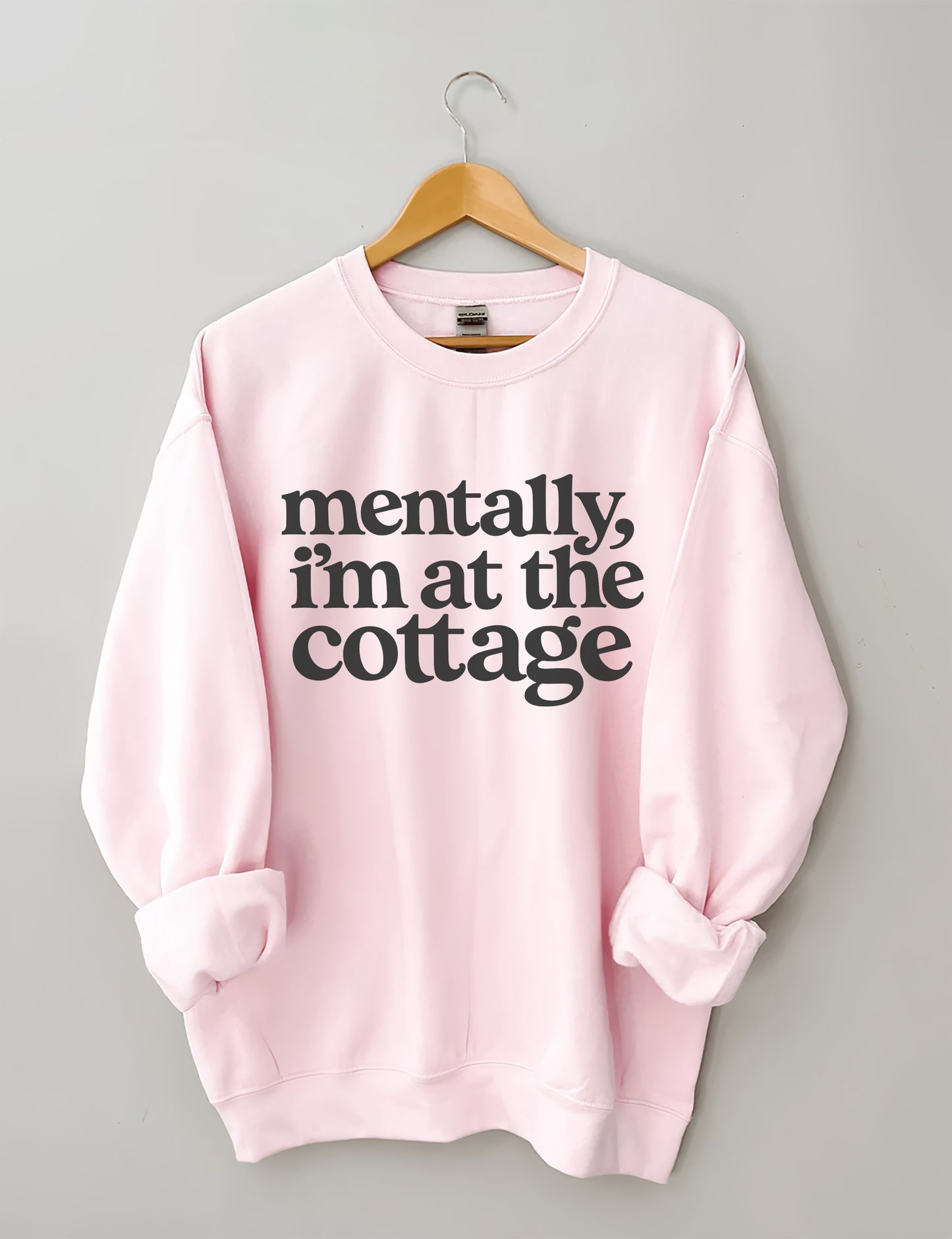 OndineStudios Mentally I'm At the Cottage Sweatshirt