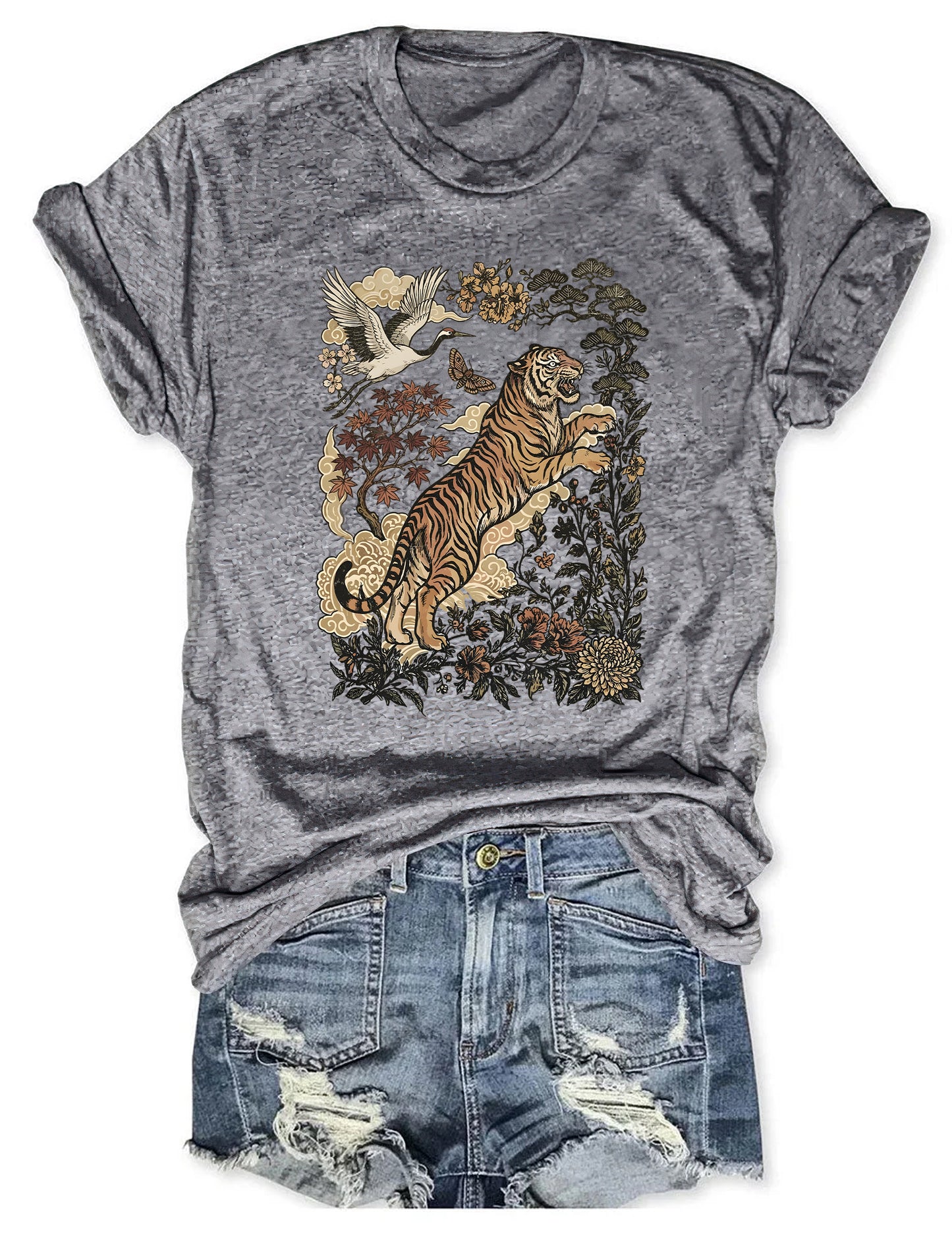 OndineStudios Retro Tiger T-shirt