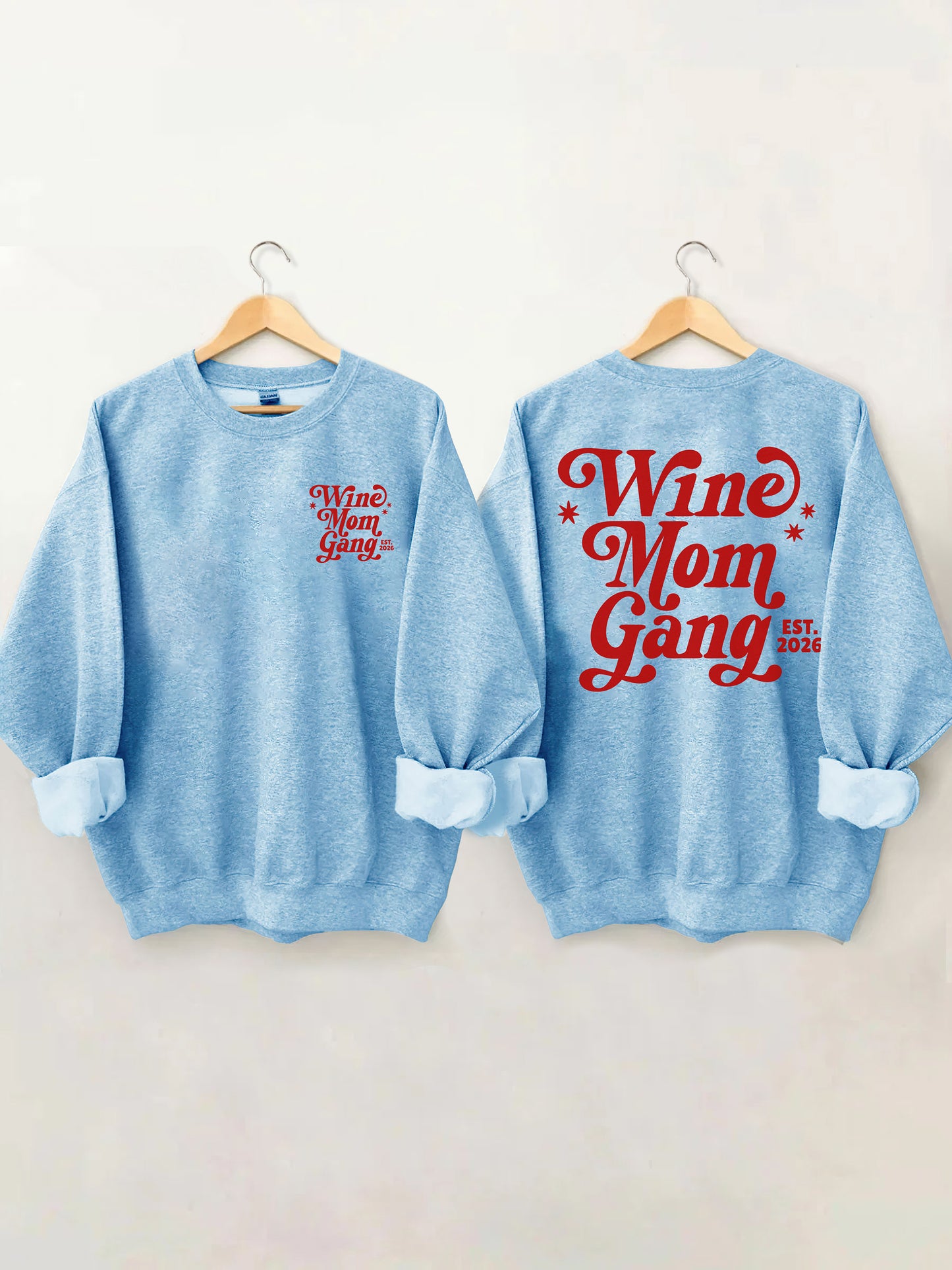 OndineStudios Wine Moms Gang Sweatshirt