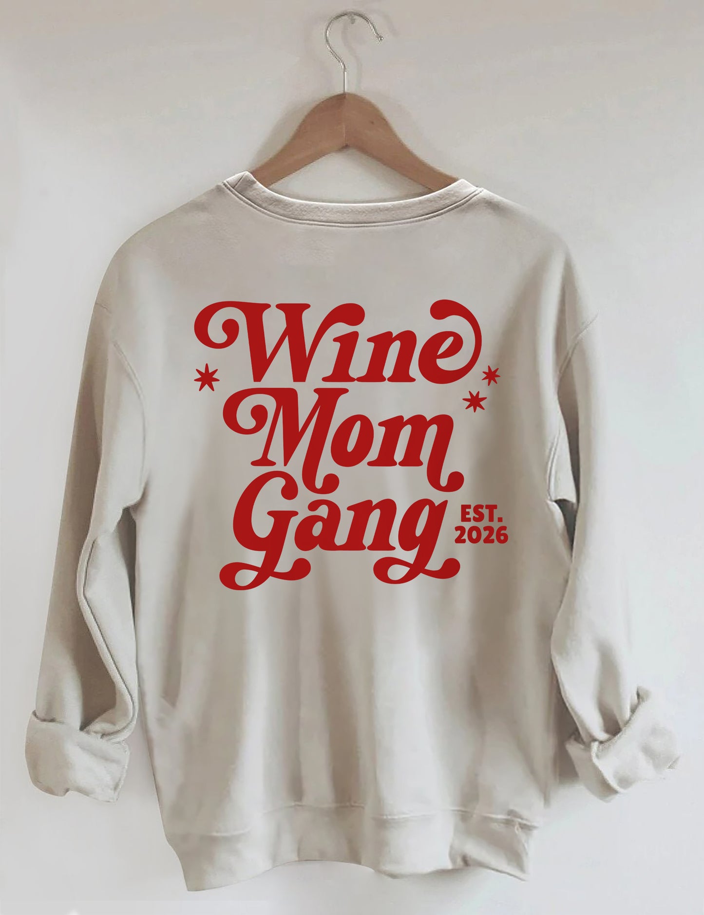 OndineStudios Wine Moms Gang Sweatshirt