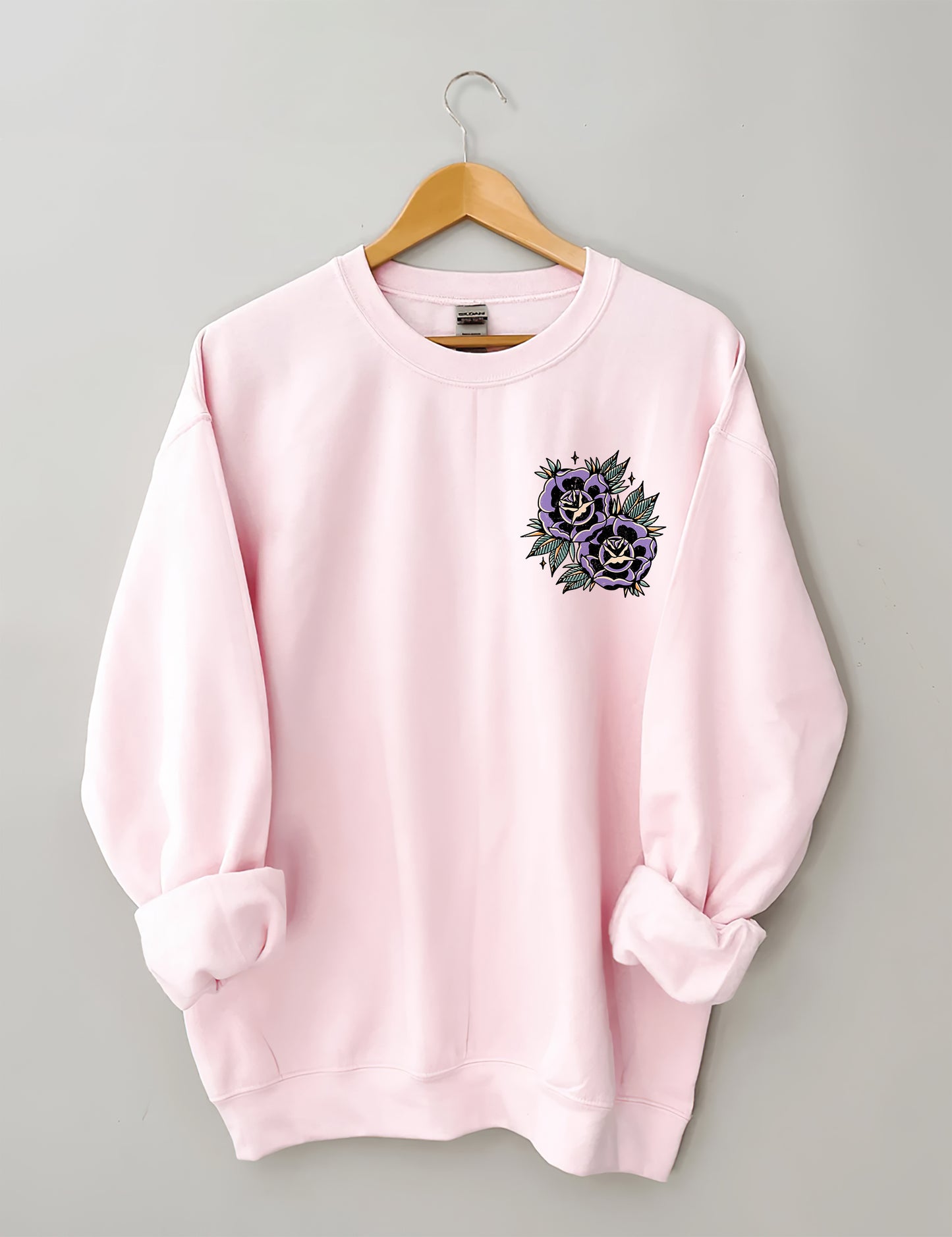 OndineStudios Floral Grunge Sweatshirt