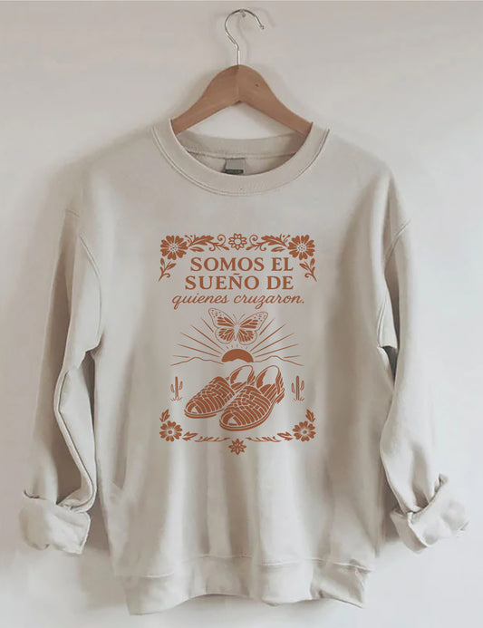 OndineStudios Somos El Sueno De Butterfly Sweatshirt