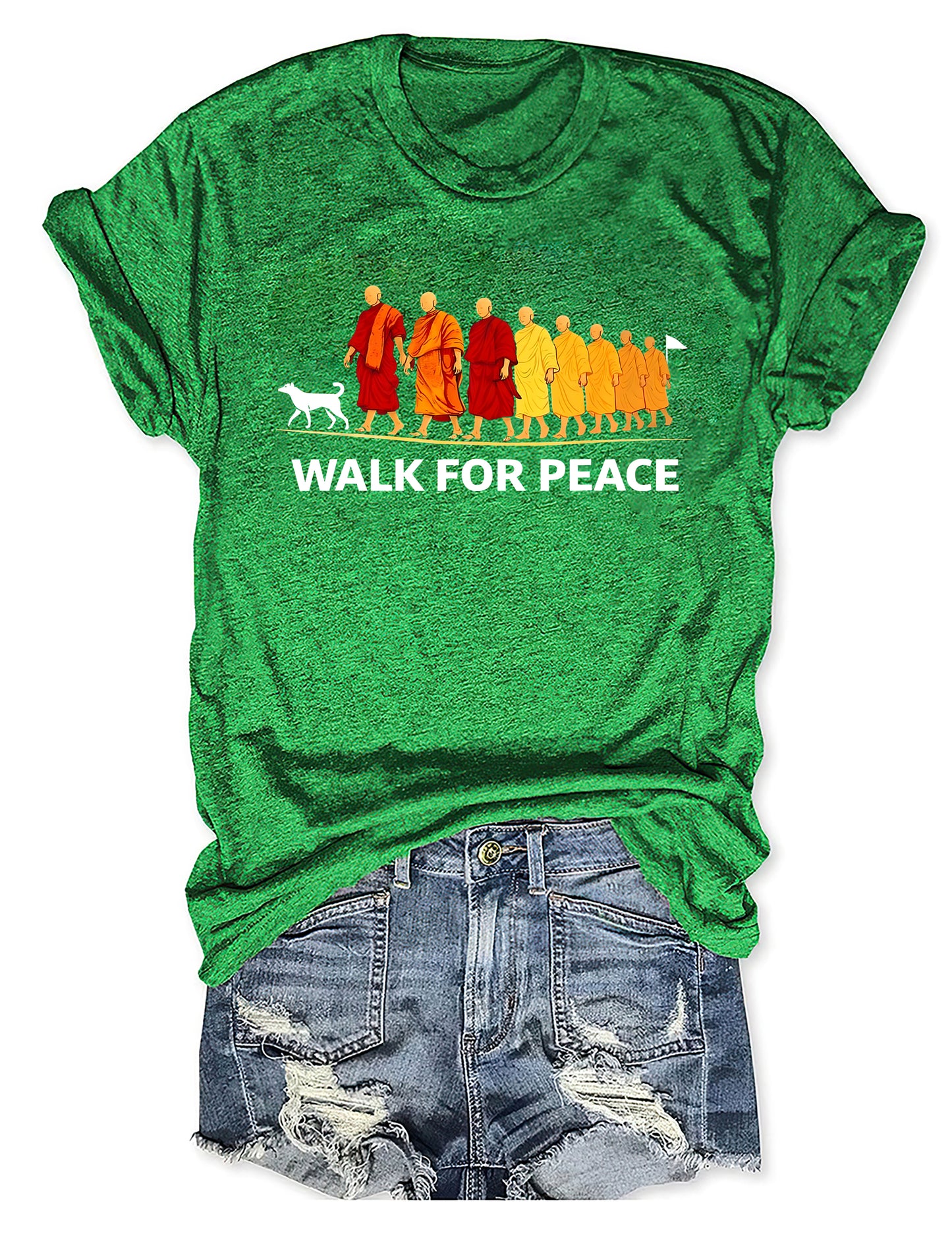 OndineStudios Walk For Peace T-shirt