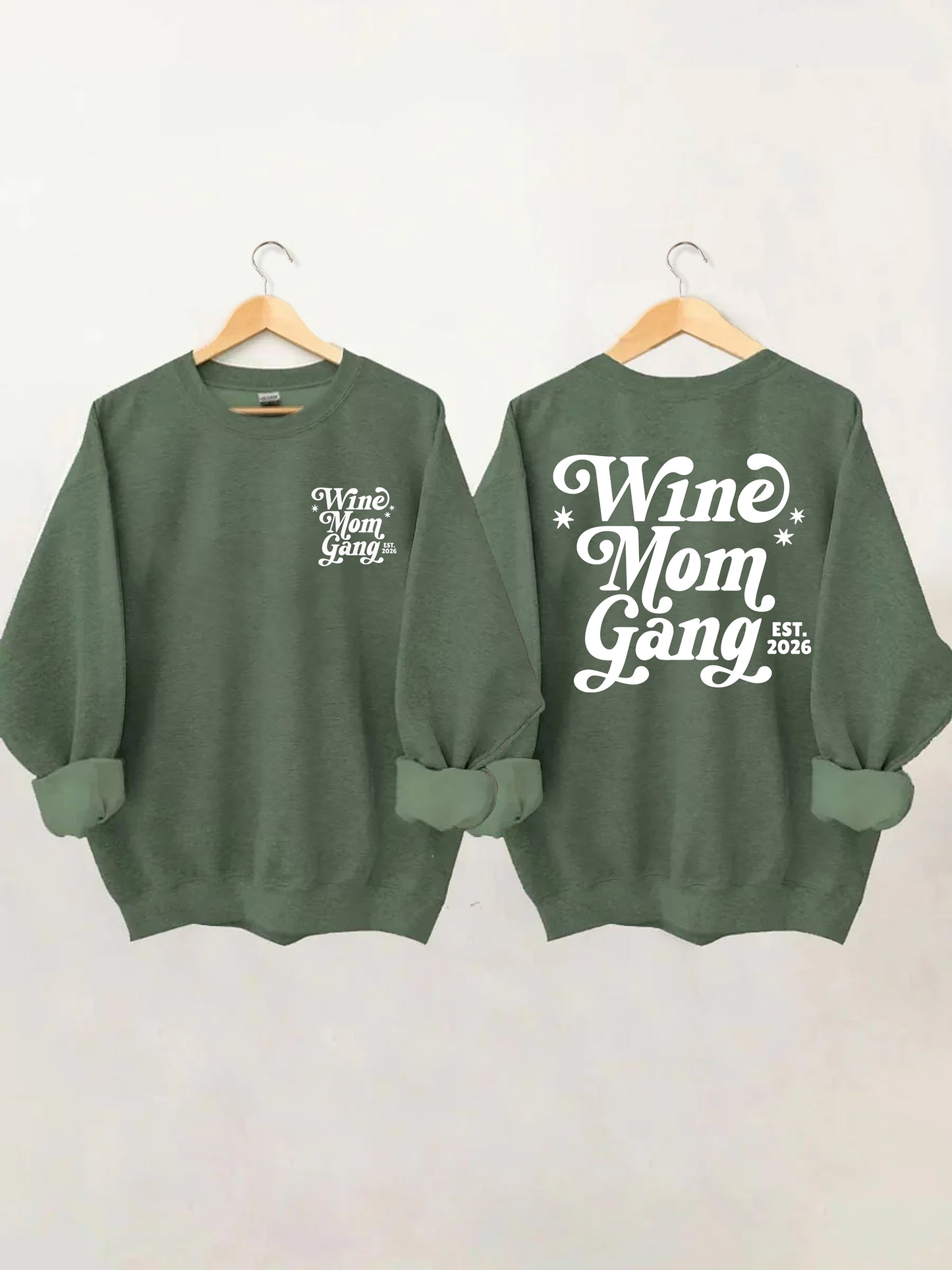 OndineStudios Wine Moms Gang Sweatshirt