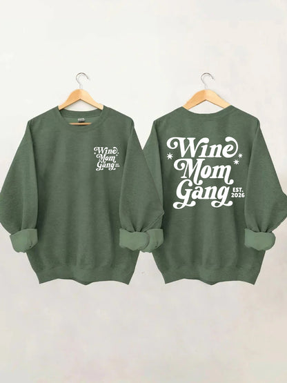 OndineStudios Wine Moms Gang Sweatshirt