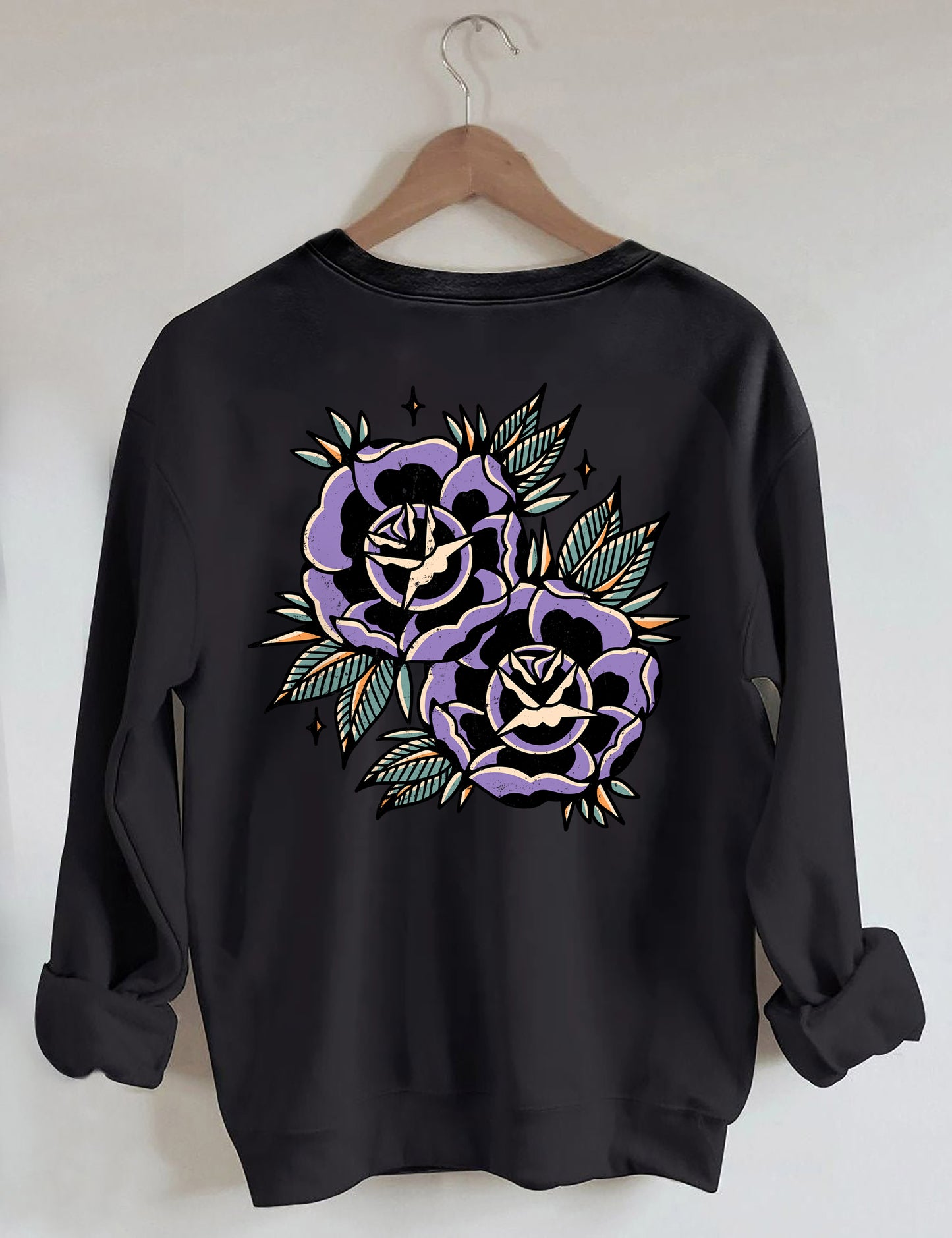 OndineStudios Floral Grunge Sweatshirt