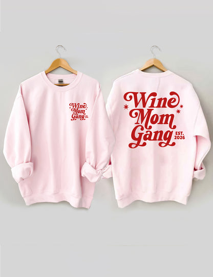 OndineStudios Wine Moms Gang Sweatshirt