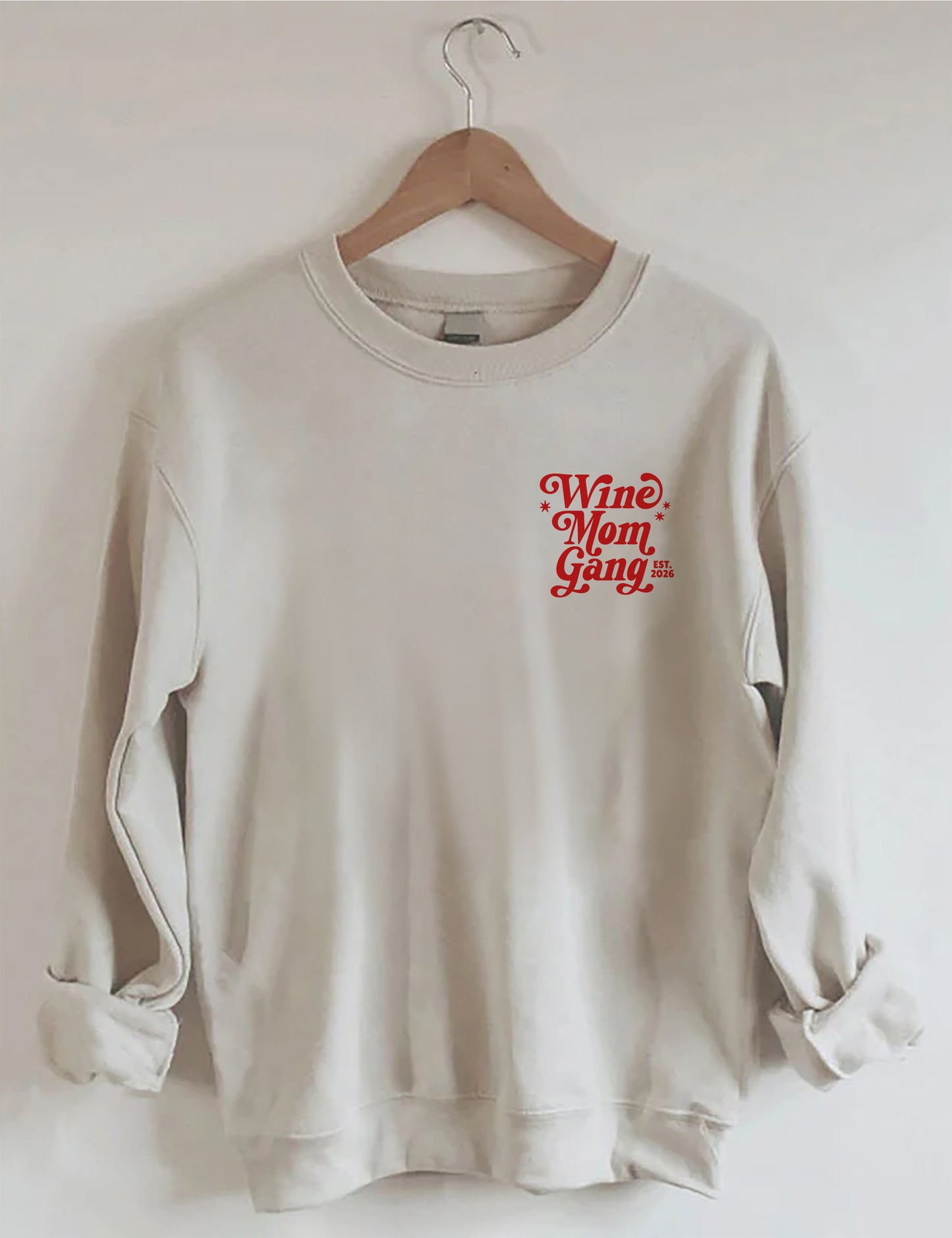 OndineStudios Wine Moms Gang Sweatshirt